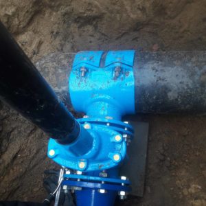 Budowa sieci wodociągowej w Rojowie